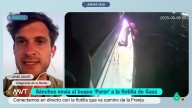 Un integrante de la Flotilla, sobre los ataques israelíes a los barcos: "La idea no es solo intimidarnos, también es hacer daño a nuestras vidas"