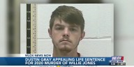 Dustin Gray appeals life sentence for 2020 murder of Willie Jones