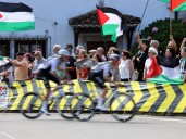 Pro-Palestine protests bring ‘extraordinary’ security for Spain’s Vuelta