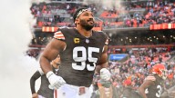 Browns' Garrett back at practice, 'good' for season opener