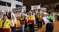 Cientos de vecinos de Lima sur participaron en mega ronda contra la inseguridad ciudadana