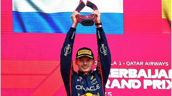 Verstappen no tuvo rivales en Bakú y ganó el GP de Azerbaiyán