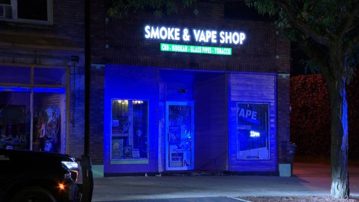 Shooting at local vape shop