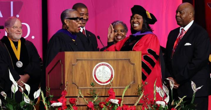 Brown is first female chancellor at Winston