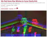 Jezebel Adds Editor’s Note to Article About Hiring Witches to Curse Charlie Kirk