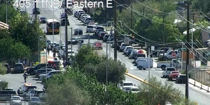 Person detained at Las Vegas middle school following lockdown, social media threat