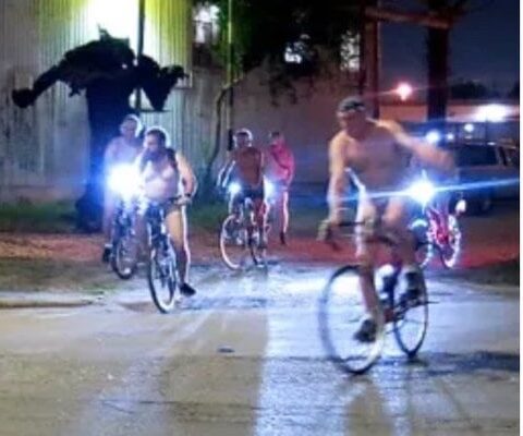 Naked cyclists to ride from Houston’s East Downtown for body positivity, safety