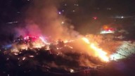 Shale fire burns 10 acres in Vacaville