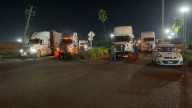 Transportistas bloquean accesos en el Puerto de Lázaro Cárdenas