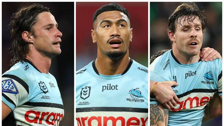 NRL 2025: Cronulla Sharks player ratings, Melbourne Storm finals, analysis, videos, preliminary finals loss, Nicho Hynes, Addin Fonua