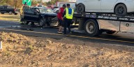 Collision on Hwy. 60 sends 3 to hospital Thursday evening