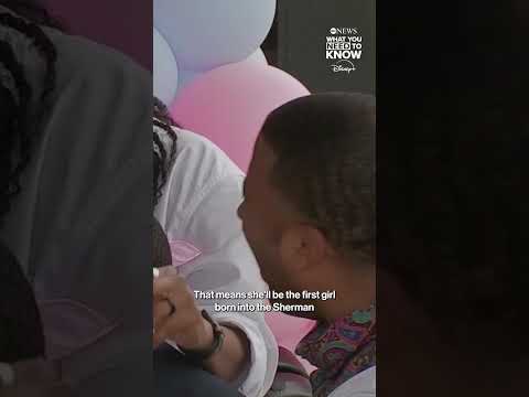 Couple welcome first baby girl in family for 108 years