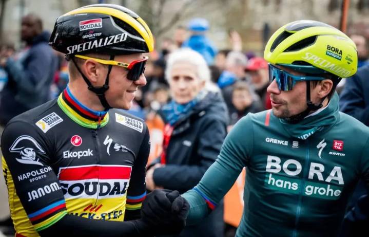 Roglic: “Quiero sentarme a conversar con Remco”