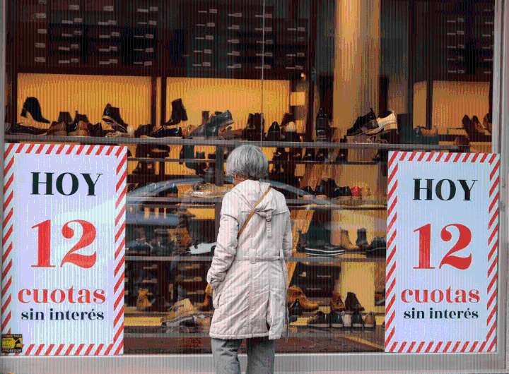 Las ventas minoristas cayeron por cuarto mes consecutivo