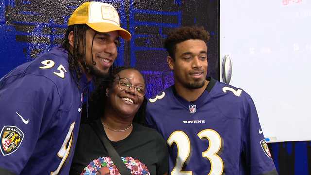 Ravens' Crucial Catch treats cancer survivors to special day