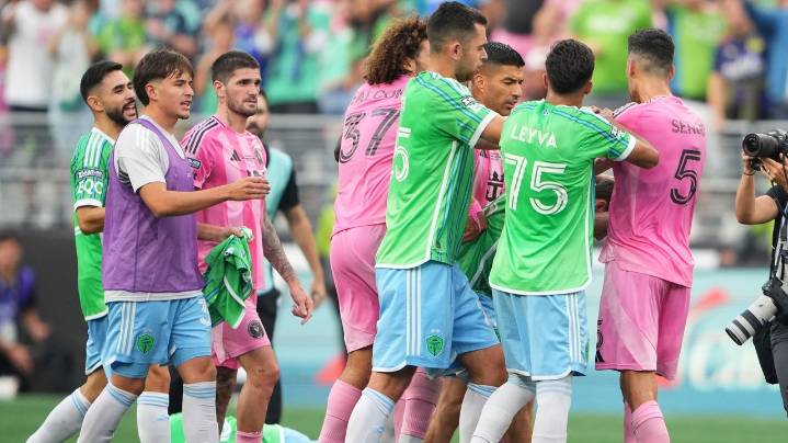 Inter Miami's Luis Suárez apologizes for on-field antics after Leagues Cup final loss to Seattle