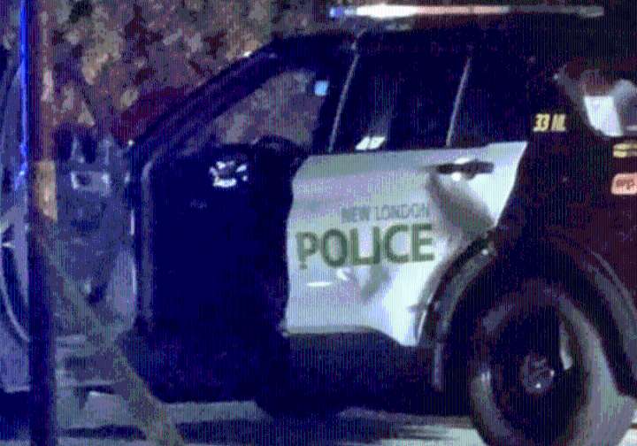 Motorcyclist suffers serious injuries after striking New London police cruiser