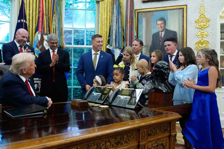 Trump directs $50 million to AI in childhood cancer research