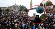 División en Gran Bretaña por Donald Trump: miles de personas marchan en Londres contra su visita de Estado mientras en Windsor recibe honores reales