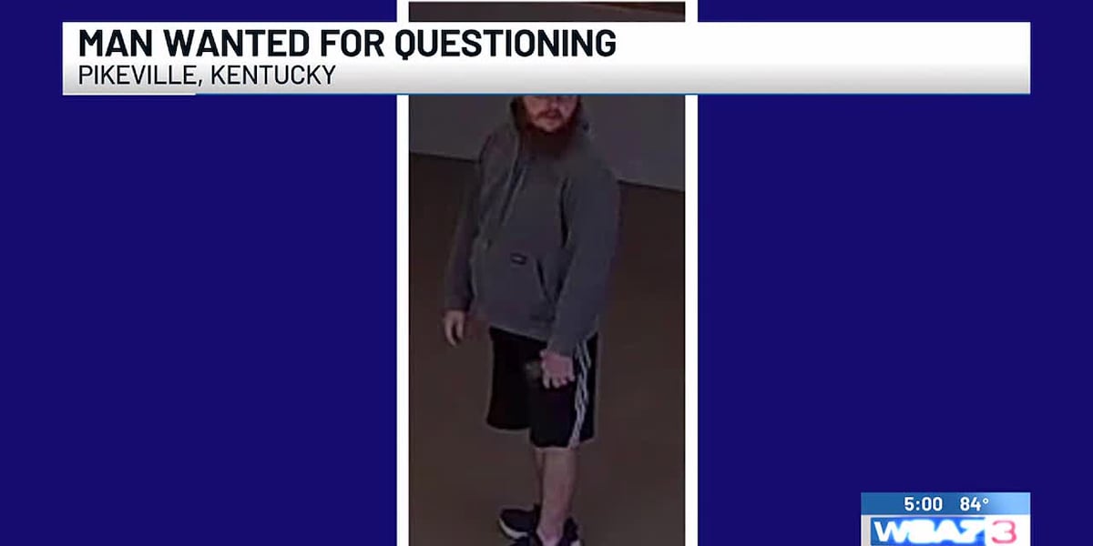 Man wanted for questioning