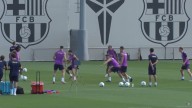 Cubarsí, Lamine, Balde y Gavi no se entrenan en la previa contra el Getafe