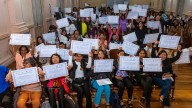 Artesanos se diplomaron en Tejido en Telar