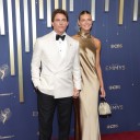 Emmys 2025: James Marsden, Frederique Brons Make Red Carpet Debut