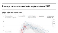 [Infografía] La capa de ozono, en vías de recuperación total en poco más de medio siglo