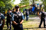 As North Park Homeless Encampment Cleared, Residents Say They Have Nowhere To Go