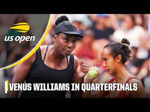 Venus Williams & Leylah Fernandez vs. No. 1 Taylor Townsend & Katerina Siniakova