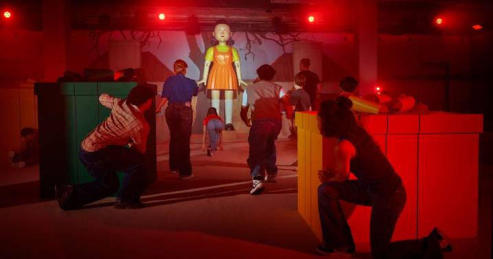 Immersive hi-tech Squid Game Experience hits UK and it is brutal playground fun