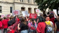 'Enough is enough' | Indy students walk out of class, protesting gun violence