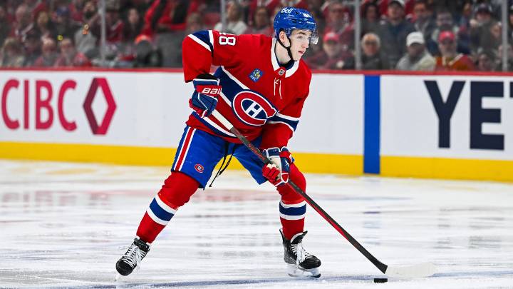 Lane Hutson’s dad calls out Bill Guerin after Team USA snub
