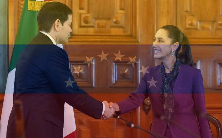 Venezuela califica actuar de Sheinbaum con Rubio como 'ejemplo digno' de soberanía