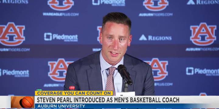 Auburn introduces new basketball coach