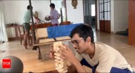 'Tests your nerves': R Praggnanandhaa plays jenga with friends to unwind