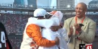 Browns fans show up big with a muni lot wedding for first tailgate of the season