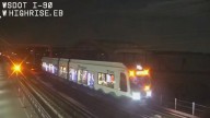 Sound Transit tests light rail on I