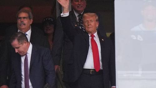 President Trump visits Yankee Stadium for pre-game 9/11 ceremony; security heightened in wake of Charlie Kirk shootiing