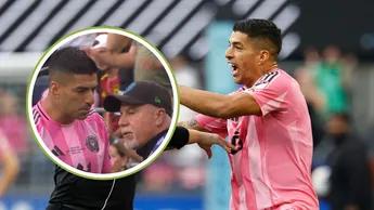 Luis Suárez lanza escupitajo a elemento del cuerpo técnico del Seattle Sounders tras perder la final