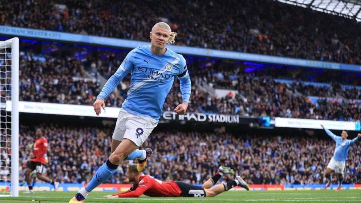 El Manchester City goleó al United en el clásico de la Premier League
