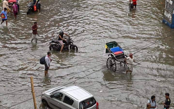 Seven die of electrocution as record rain paralyses Kolkata; Mama...