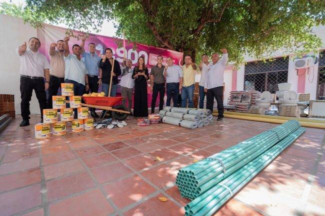 Gobernadora Elvia Milena Sanjuan puso en marcha programa que transformará 900 viviendas en el Cesar