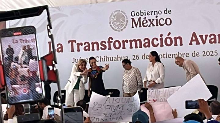 Destaca Sheinbaum avances en bienestar y economía durante informe en Juárez