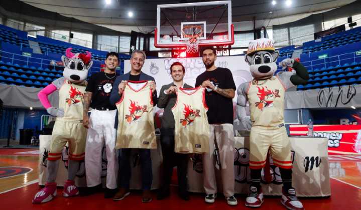 Diablos Rojos de Basquetbol presentan sus nuevos uniformes con colaboración de Taz