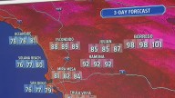 Monsoonal moisture and mountain thunderstorm chances in early September