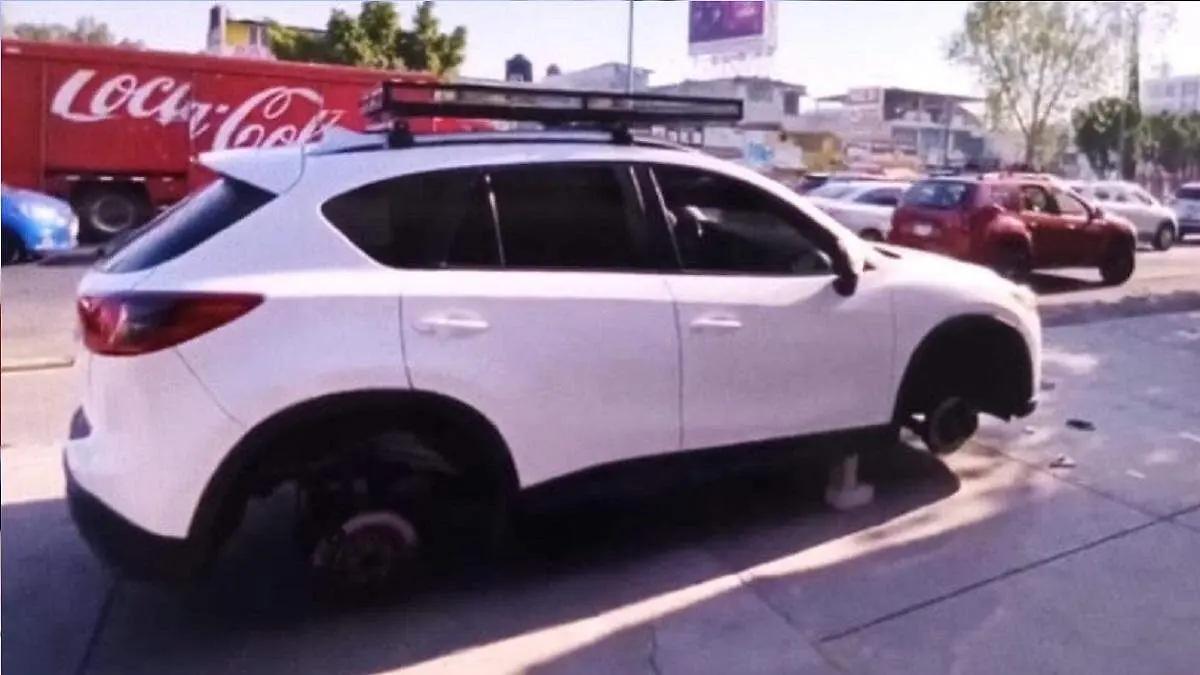 Delito al alza: robo de autopartes en Puebla golpea la economía de las víctimas