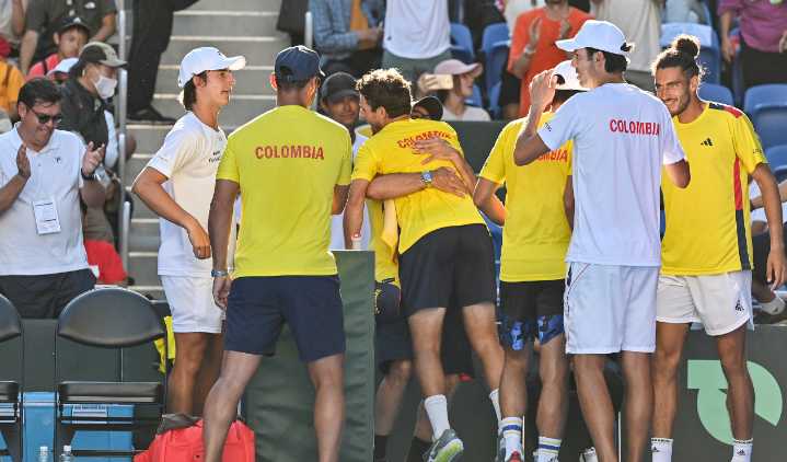 Oficial: Se dieron a conocer los partidos de Colombia en Copa Davis
