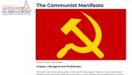 Ocasio-Cortez Claims Full Text Of 'The Communist Manifesto' Was Uploaded To Her Website By Mistake