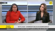 Ruth Luque calificó de “grave” la filtración de datos desde la Dirección de Inteligencia de la PNP y acusó uso político de la información